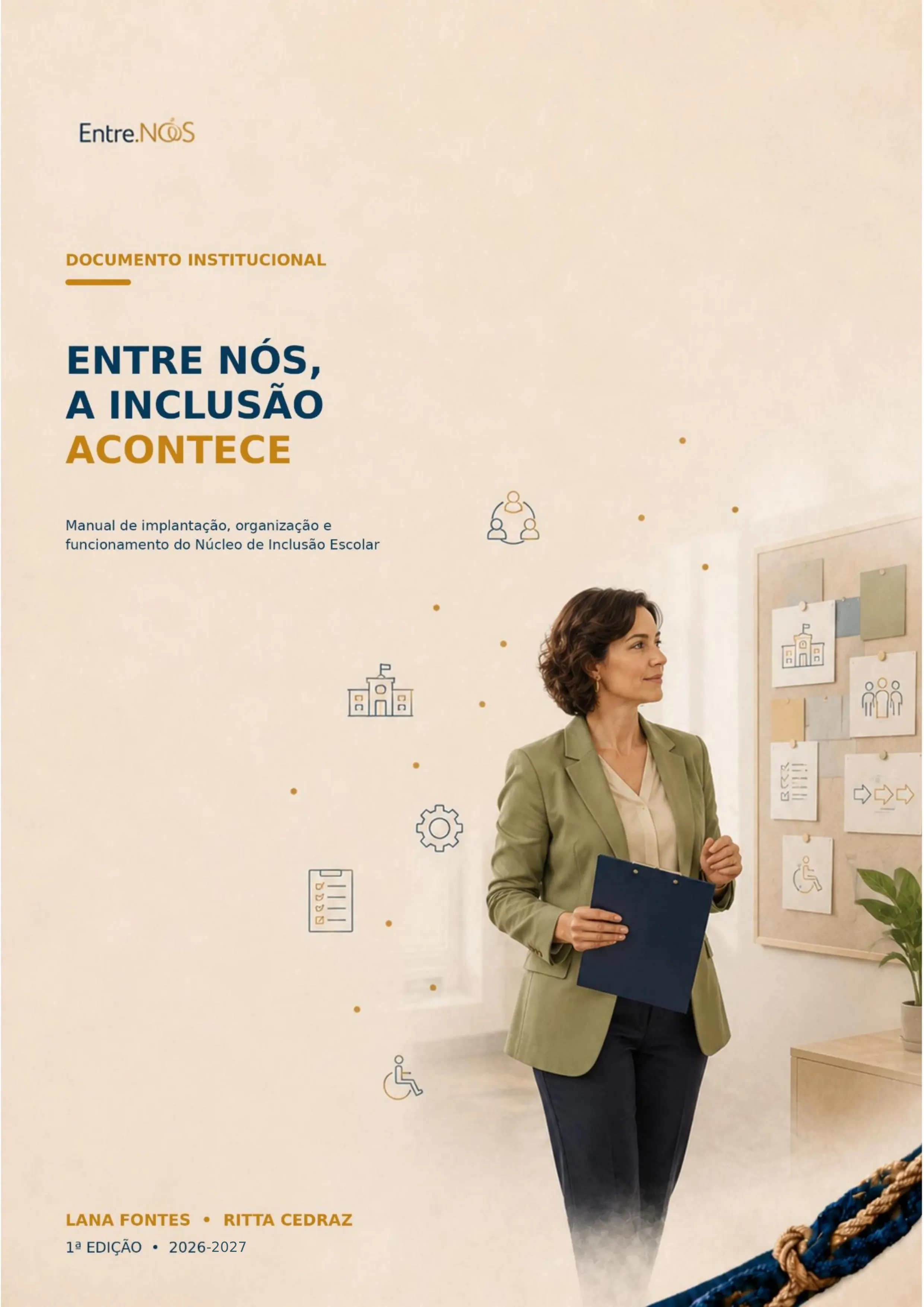 Capa do Volume 01 do Acervo Entre.Nós