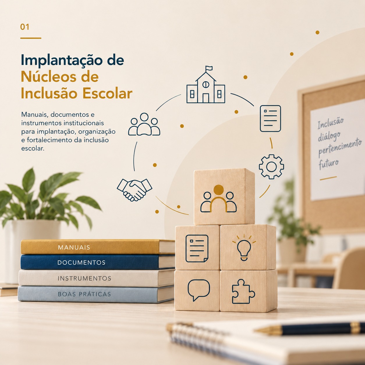 Imagem ilustrativa do serviço de Implantação de Núcleos de Inclusão